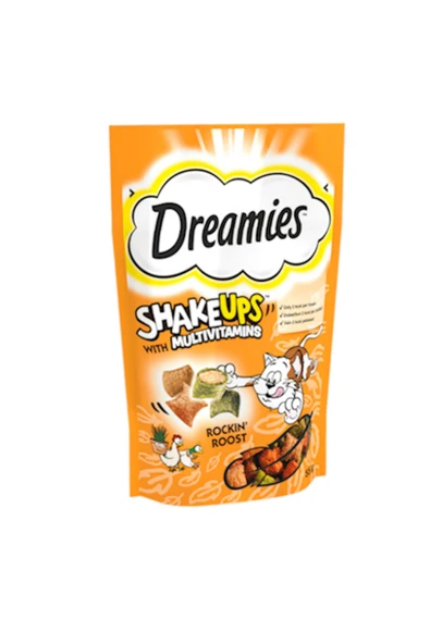 Dreamies Shake Ups Rockin Rooster Kedi Ödülü 55 Gr x 6 Adet - 2