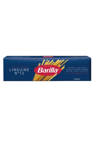 Barilla Linguine (YASSI) Spagetti Makarna No.13 500 gr X 2 Adet - 2