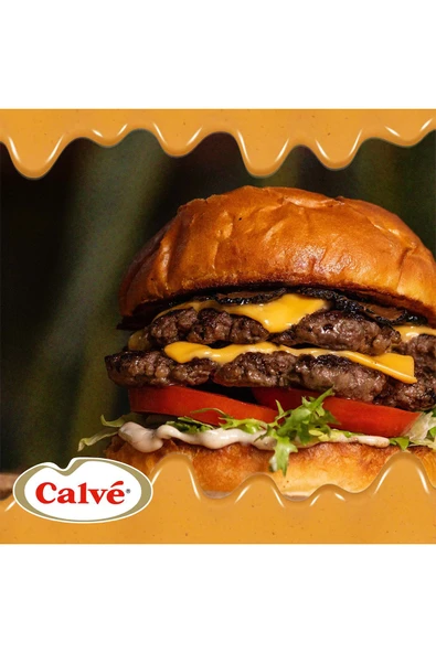 Calve Burger Sos 245g + Sarımsaklı Mayonez 245g + Ranch Sos 245g - 4