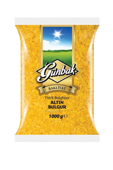 Günbak Altın Bulgur Pilavlık 1 Kg x 3 Adet - 2