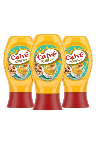 Calve Köri Sos 260 gr X 3 Adet - Resim 2