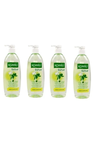 Komili Bebe Bebek Şampuanı Zeytinyağlı 750 Ml X 4 Adet