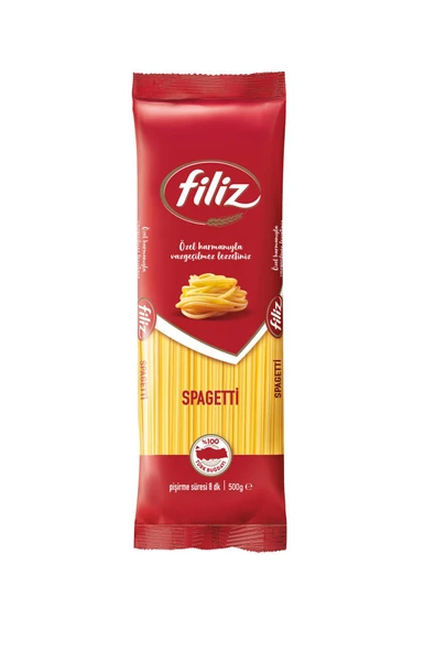 Filiz Spagetti (ÇUBUK) Makarna 500gr X 5 Adet - Resim 2