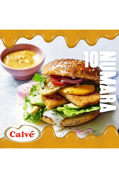 Calve Barbekü Sos 290 G Cheddar Sos 240 G Köri Sos 260 G - Resim 7