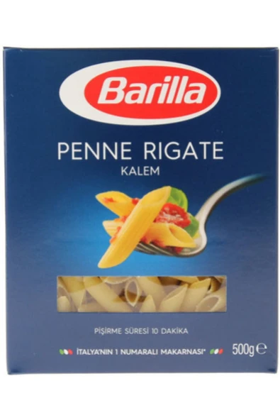 Barilla Kalem (PENNE RİGATE) Makarna 500 gr * 2 Adet - 4