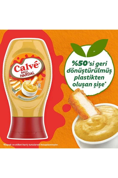 Calve Sos Ballı Hardal 260 gr X3 Adet - 4