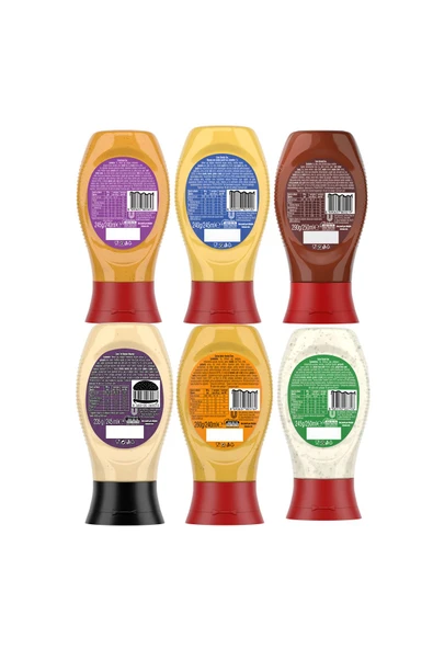 Calve Ranch Sos + Burger Sos + Trüflü Mayonez + Cheddar Sos + Ballı Hardal + BBQ Sos - Resim 7