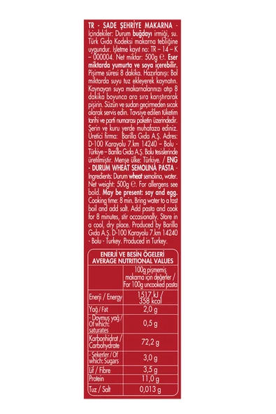 Filiz Yıldız Şehriye 500 gr X 12 Adet - 3