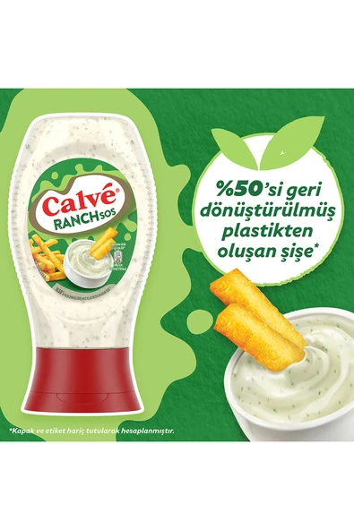Calve Ranch Sos 245 G Barbekü Sos 290 G Köri Sos 260 G - 4