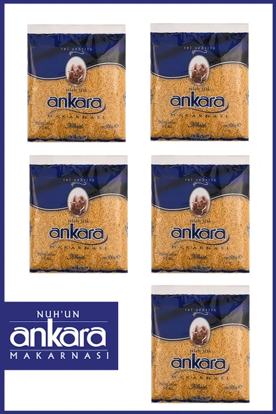 Nuh'un Ankara Tel Şehriye Makarna 500 gr x 5 Adet