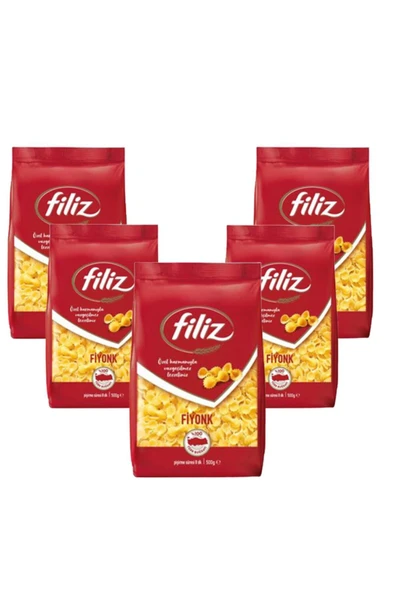 FİLİZ Fiyonk Makarna 500 gr X 5 Adet - 3