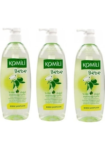 Komili Bebek Şampuanı 750 ml - 3 Adet - 1