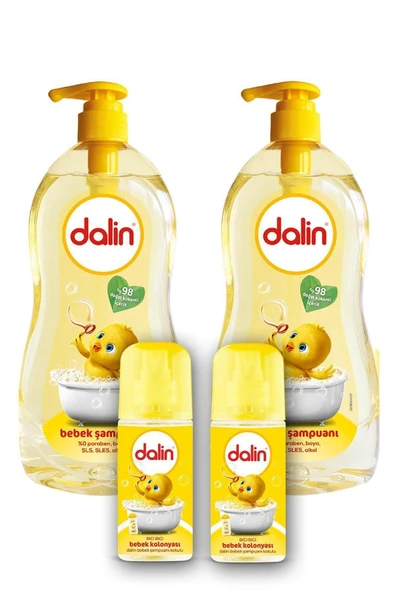 Dalin Şampuan Klasik 700 Bebek Kolonyası Bıcı Bıcı X 2 Adet