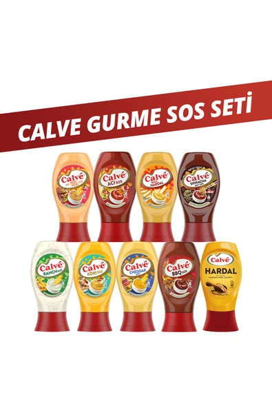 Calve Sos Paketi 9lu Set