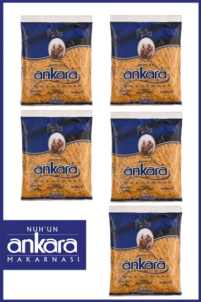 Nuh'un Ankara Erişte Makarna 500 gr x 5 Adet ürün görseli