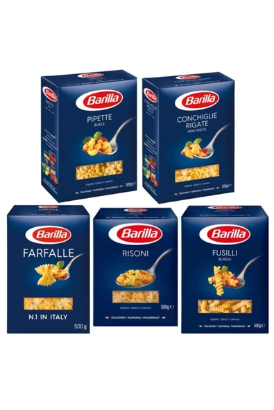 Barilla Makarna 5'li (italyan Lezzeti) ürün görseli