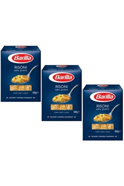 Barilla Arpa Şehriye Risoni 500 gr X 3 Adet - Resim 2