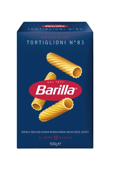 Barilla Makarna Seti 500 gr x 5 Adet (Farfalle, Tortiglioni, Fusilli, Pipe Rigate, Risoni) - 4