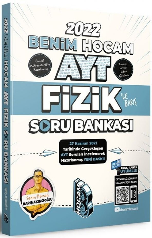 Benim Hocam 2022 AYT Fizik Soru Bankası