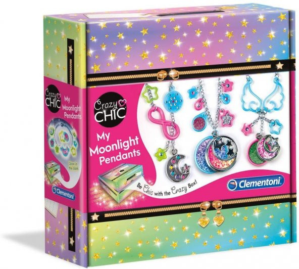Clementoni Crazy Chic Ayışığı Kolyeler 18584