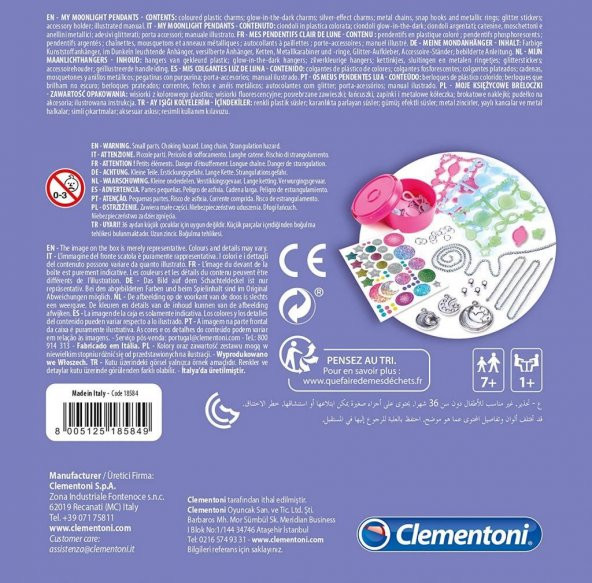 Clementoni Crazy Chic Ayışığı Kolyeler 18584 - 3