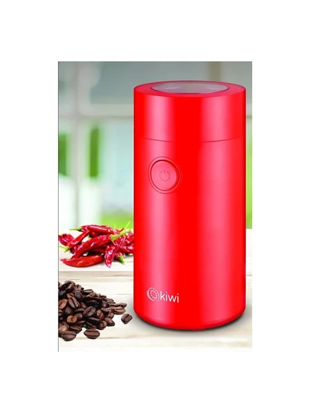 Kiwi KSPG-4820 Kırmızı Kahve ve Baharat Öğütücü