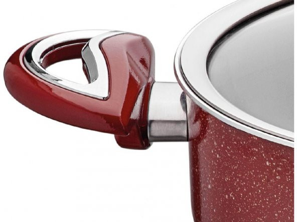 Taç Granit Teflon Basık Tencere 28 Cm - 2