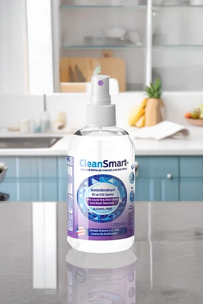 CLEANSMART ANTİSEPTİK EL VE CİLT SPREY 250 ML