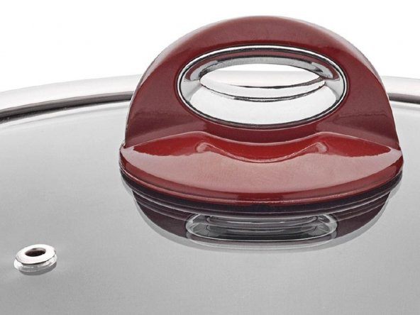 Taç Granit Teflon Derin Tencere 22 Cm - 4