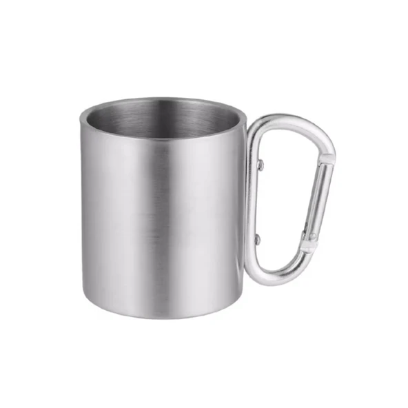 Freecamp Karabinalı Mug Çelik 220ml - 2