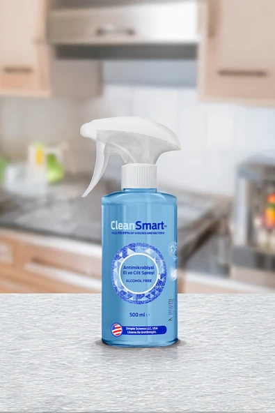 CleanSmart El ve Cilt Dezenfektan Spreyi 500 ML