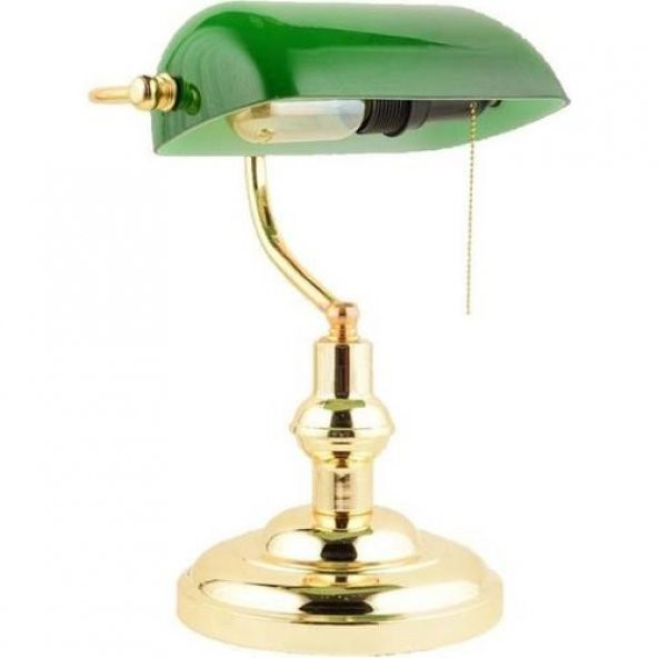 Noas Banker masa lambası yeşil cam