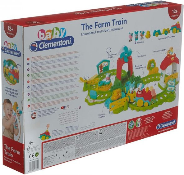Clementoni Çiftlik Treni The Farm Train 17385 - 4