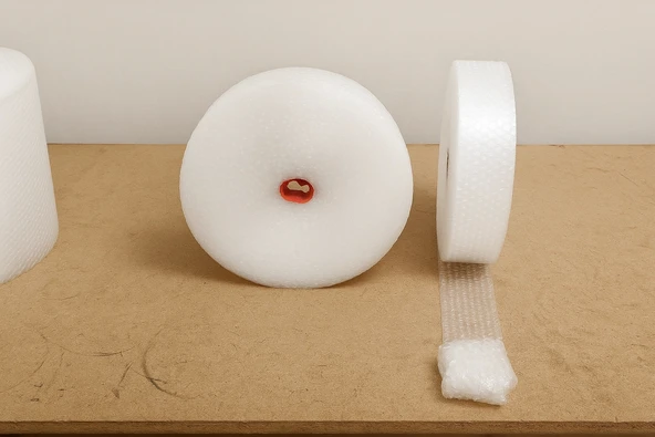 Dar Balonlu Naylon 10 cm x 50 Metre Pat Pat Pıt Pıt Naylon