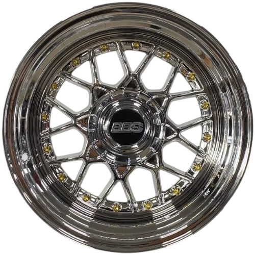 9.0X16 PCD 4X100 BK-5284 BBS FM Chrome ET15 73.1 Jant