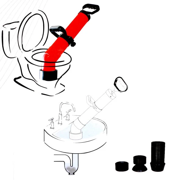 Dali Mutfak Lavabo Banyo Tuvalet Kanal Gider Açma Drenaj Pompası - 3
