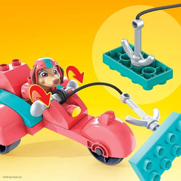 Mattel Mega Paw Patrol Libertynin Scooterı GYH94 - 3
