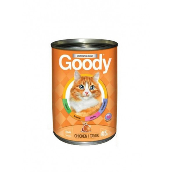 Goody Tavuklu Yetişkin Kedi Konservesi 415 Gr.