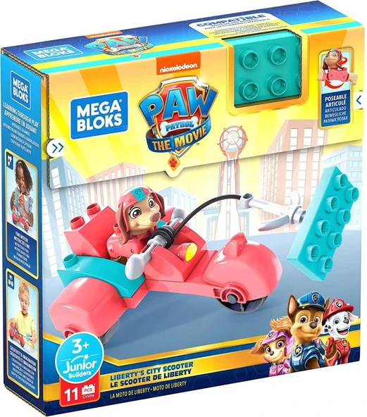 Mattel Mega Paw Patrol Libertynin Scooterı GYH94 - 7
