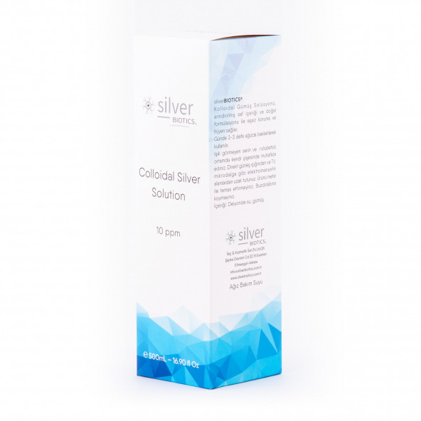 10 PPM 1500ml+23 PPM 100ml Sprey CAM SET - HydraSense Kolloidal Gümüş Suyu - 6