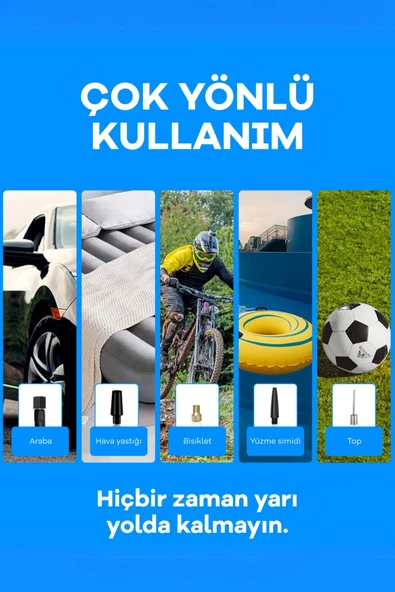 Taşınabilir Şarjlı Hava Pompası - 2