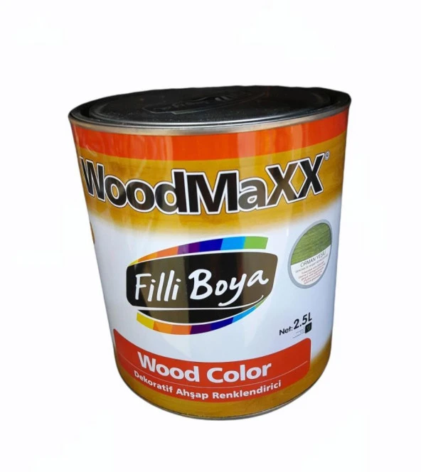 Filli Boya WoodMaxx Ahşap Renkl.Orman Yeşili 2.5Lt - 2