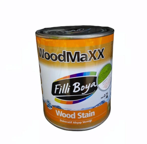 FilliBoya WoodMaxx Ahşap Vernik Orman Yeşili 0.75L - 2