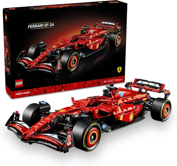 LEGO 42207 Technic Ferrari SF–24 F1 Yaroş Arabası