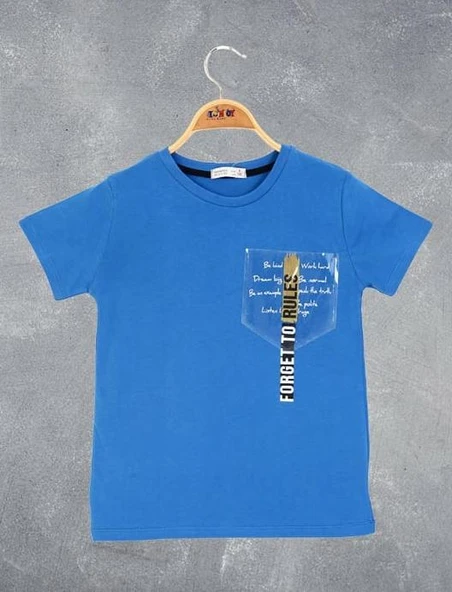 Toontoy Erkek Çocuk Forget To Rules Bsk Tişört - Resim 7