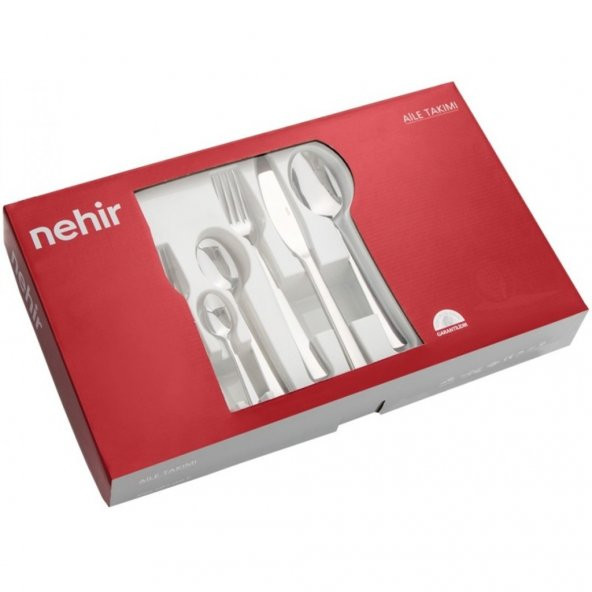 Nehir Katre Sade 30 Parça Karton Kutulu Çatal Kaşık Takımı - 4