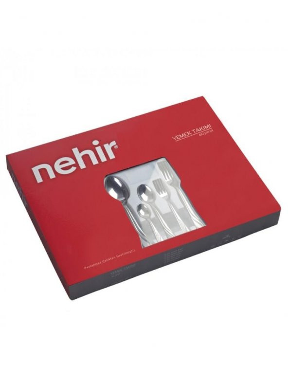 Nehir Deniz Sade 60 Parça Çatal Kaşık Takımı - 2