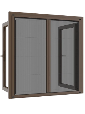 Pileli Sineklik Sürgülü Sineklik Akordiyon Sineklik Double Sineklik AntrasitGri