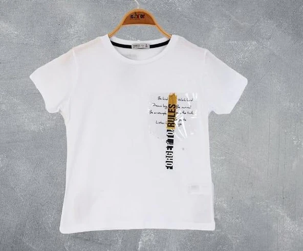 Toontoy Erkek Çocuk Forget To Rules Bsk Tişört - Resim 4