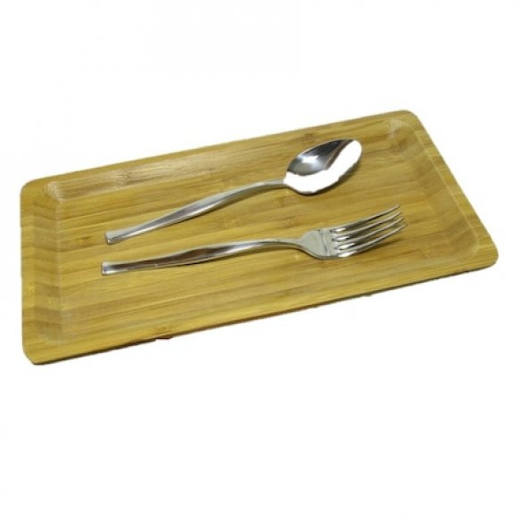 Nehir Zarif Sade 12 Parça Tatlı Çatalı 18/10 304 Kalite - 2